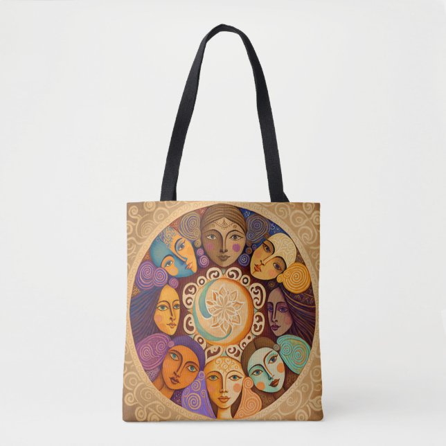 Circle of Women Tote Bag (Front)