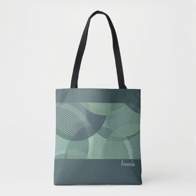 Circle Pattern II Tote Bag (Front)