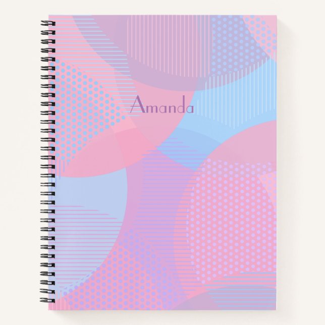 Circle Pattern Notebook (Front)