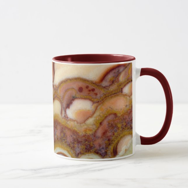 Circle Pattern Of Onyx Stone Mug (Right)