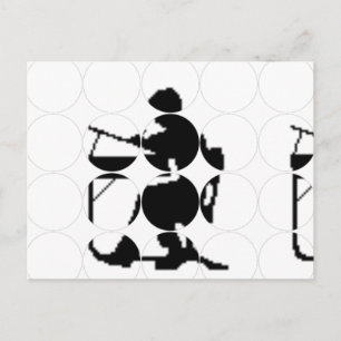 Circle Photo Postcard