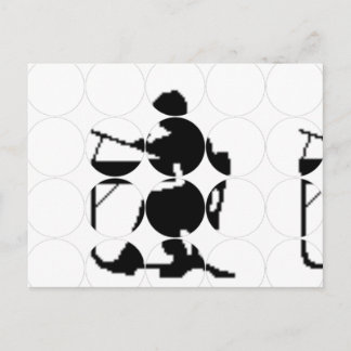 Circle Photo Postcard