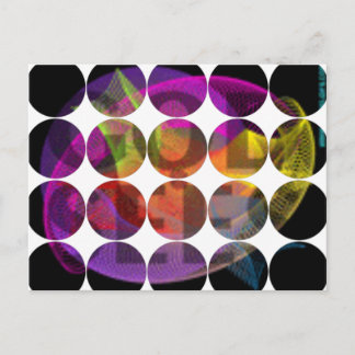 Circle Photo Postcard