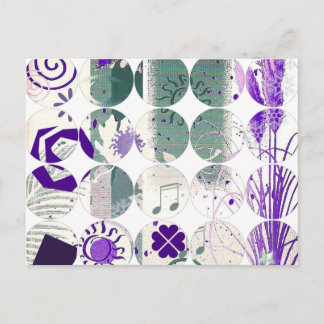 Circle Photo Postcard