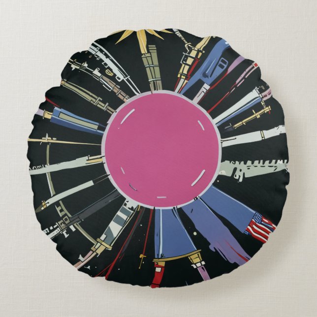 circle pillow (Front)