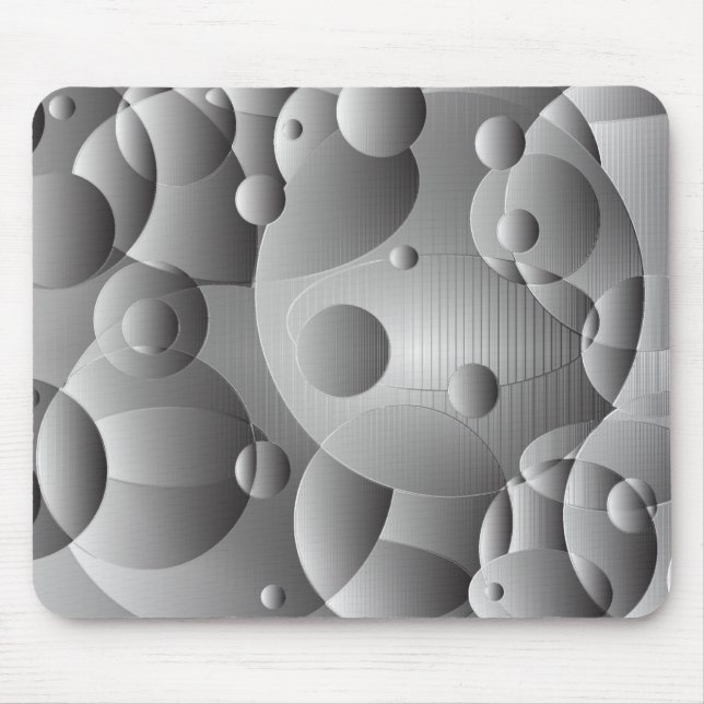 Circle Plastic Mouse Pad (Front)