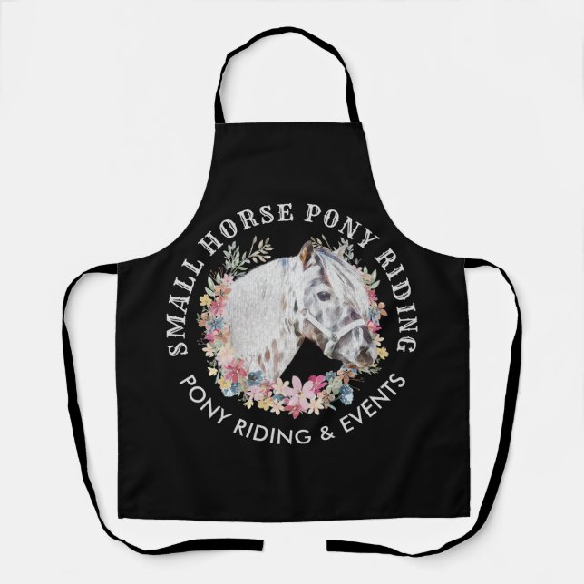 Circle Pony Logo Horse Apron (Front)
