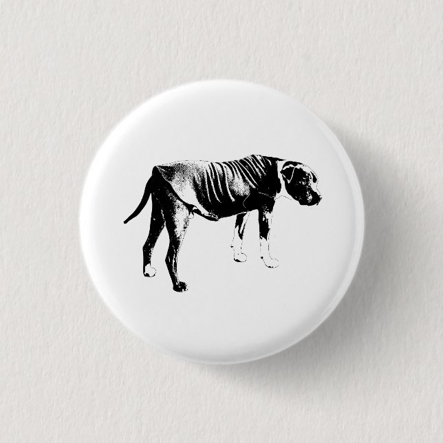 Circle Shadows, Quiet Profile 3 Cm Round Badge (Front)