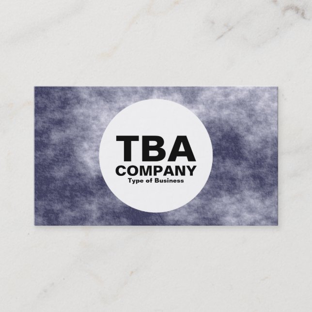 Circle - Smokey Business Card (Front)