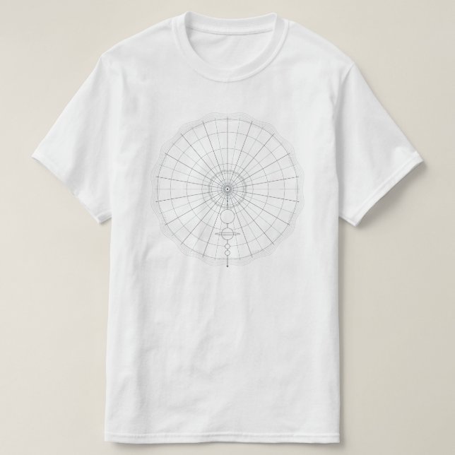circle solar system T-Shirt (Design Front)