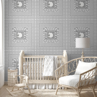 Circle Squares Tweety Bird Kids Baby Wallpaper
