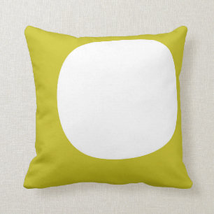 Circle/Star green pillow
