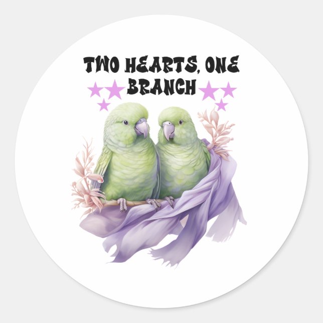 Circle sticker (Front)