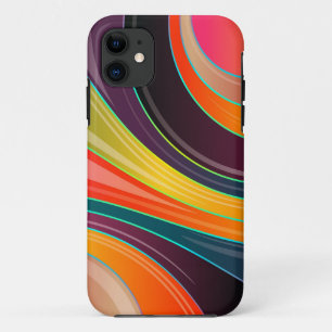 circle swirl abstract phone case