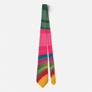 circle swirl abstract tie