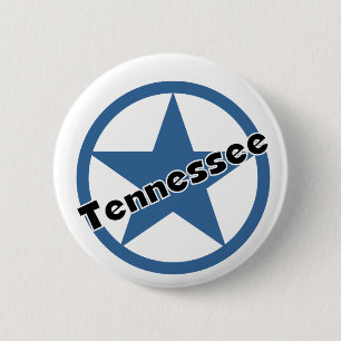 Circle Tennessee 6 Cm Round Badge