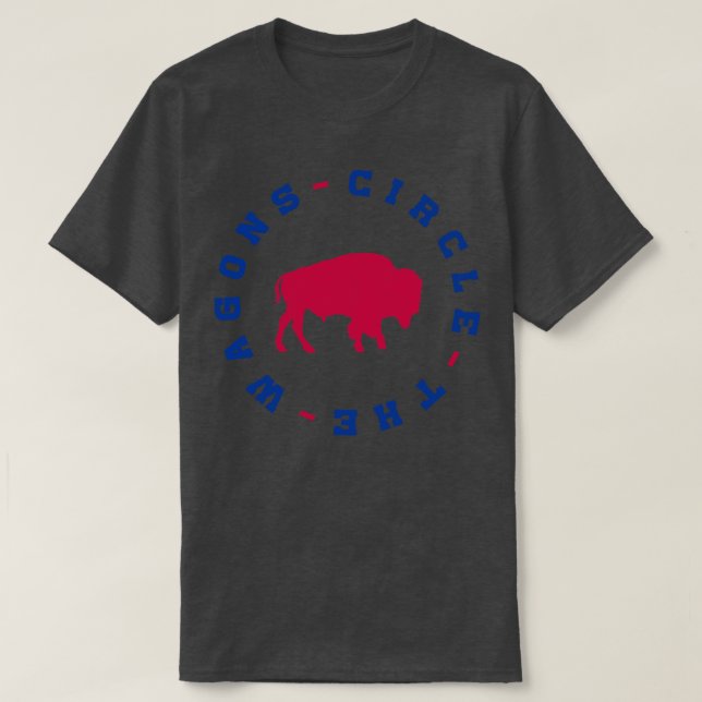 Circle The Wagons 2 T-Shirt (Design Front)