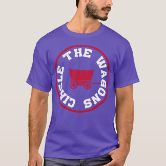 Circle The Wagons Blue T-Shirt