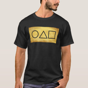 Circle Triangle Square Card Game T-Shirt
