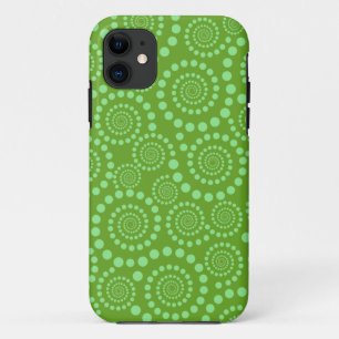 Circle Twirls custom iPhone case