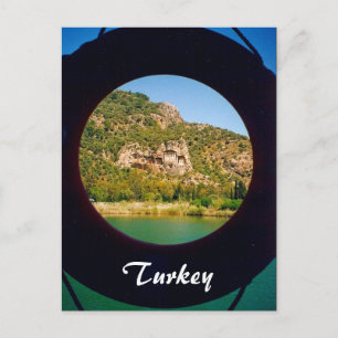 circle view postcard