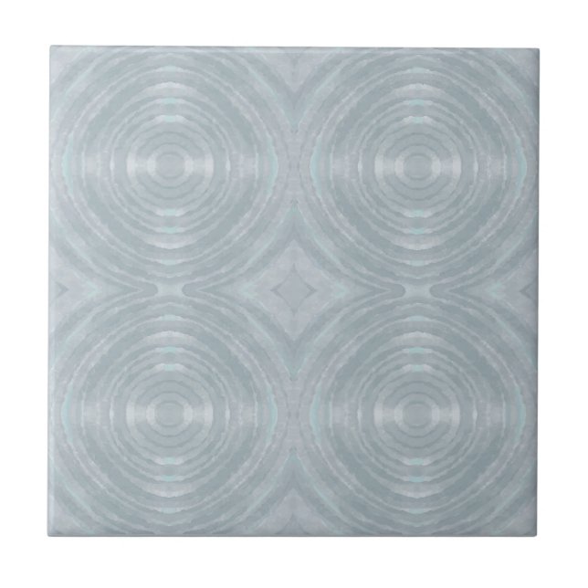 Circle Waves Ceramic Tile (Front)