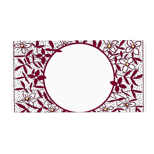 Circle with daisy border (Front)