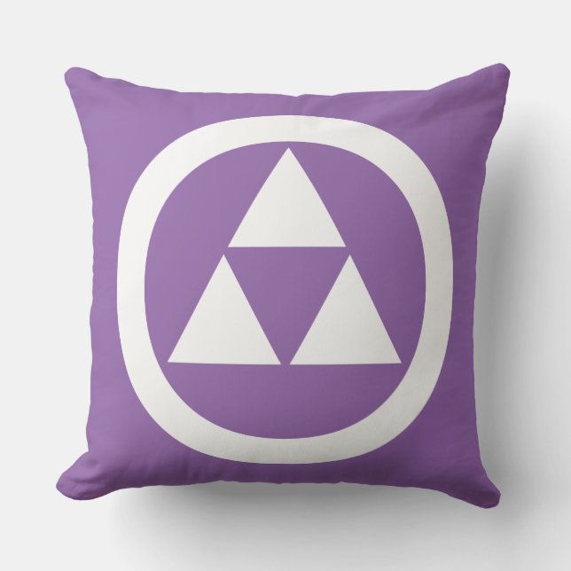 Circle with Three Scales Cushion (Front)