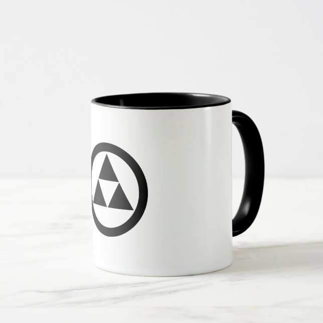 Circle with Three Scales Mug (Front Right)