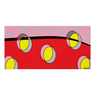 Circled Back Scrum Design Poster