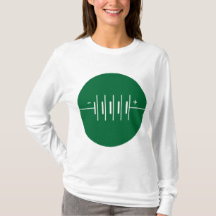 Circled Batteries Symbol T-Shirt