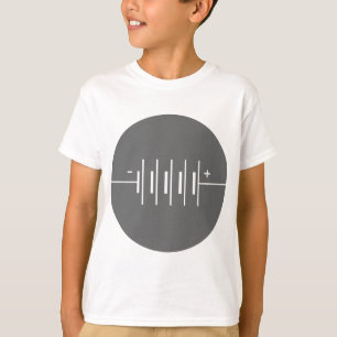 Circled Batteries Symbol T-Shirt