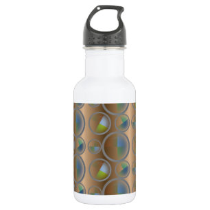 Circles Abstract 532 Ml Water Bottle