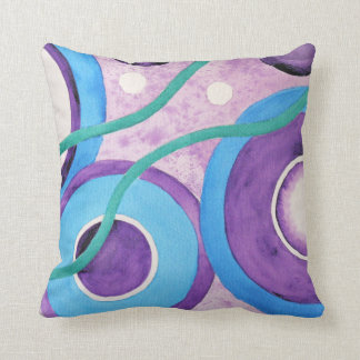 Circles Abstract pattern Cushion