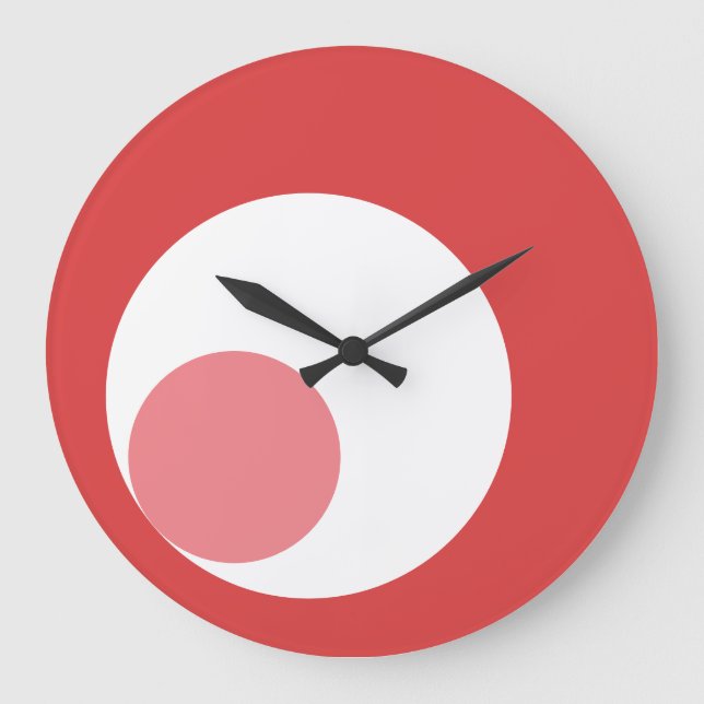 Circles  Acrylic Wall Clock (Front)