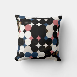 Circles and dots cushion
