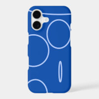 Circles and Loop on Blue