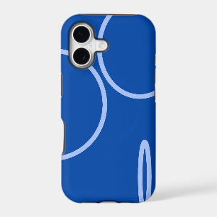 Circles and Loop on Blue