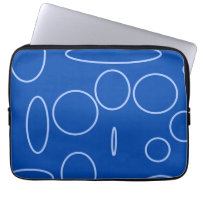 Circles and Loops on Blue 