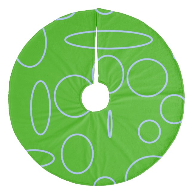 Circles and Loops on Green Tree Skirt (Front)