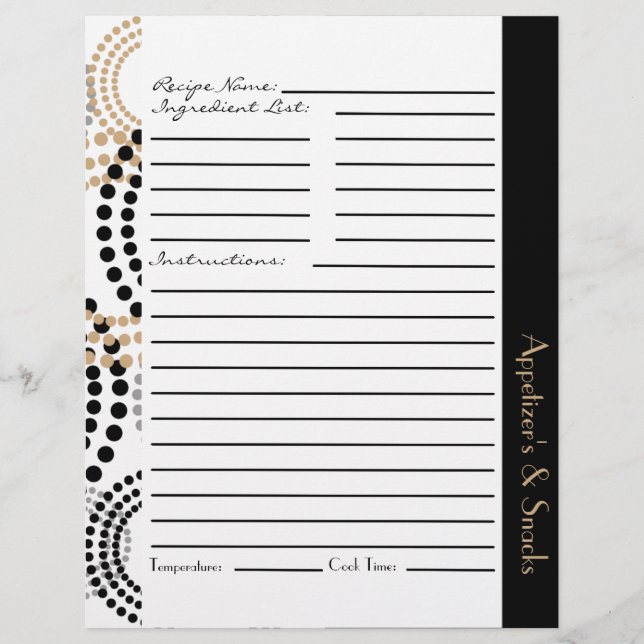 Circles and Polka Dots Neutrals Pattern (Front)