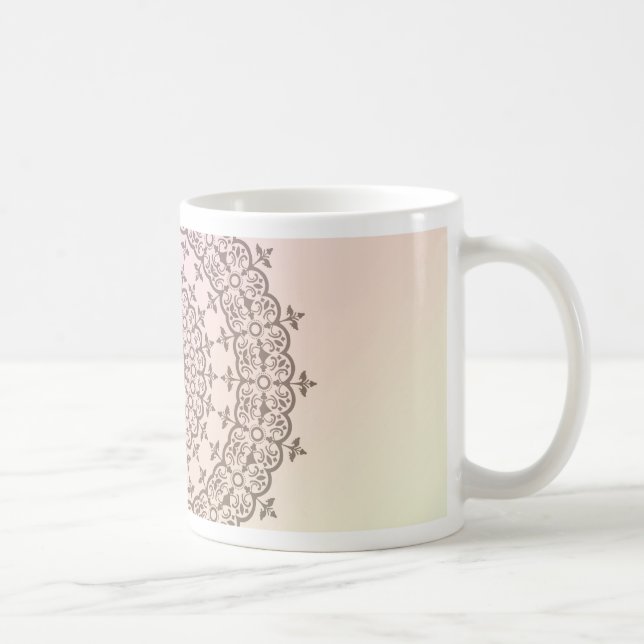 Circles and Rainbow Coffee Mug (Right)