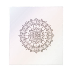 Circles and Rainbow Notepad