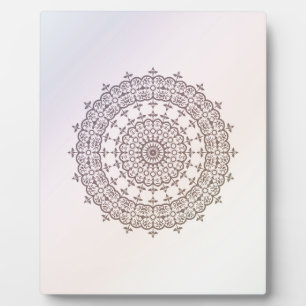 Circles and Rainbow Plaque