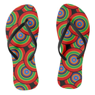 Circles and rings retro thongs