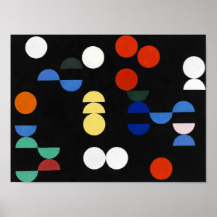 Circles and Semicircles   Sophie Taeuber-Arp   Poster