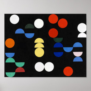 Circles and Semicircles   Sophie Taeuber-Arp   Poster