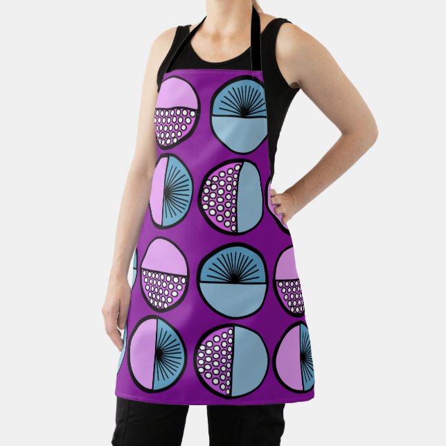 Circles and Stars  Apron (Insitu)