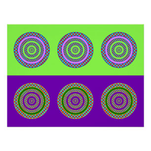 Circles Art Poster