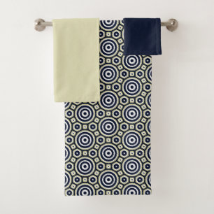 Circles Bath Towel Set